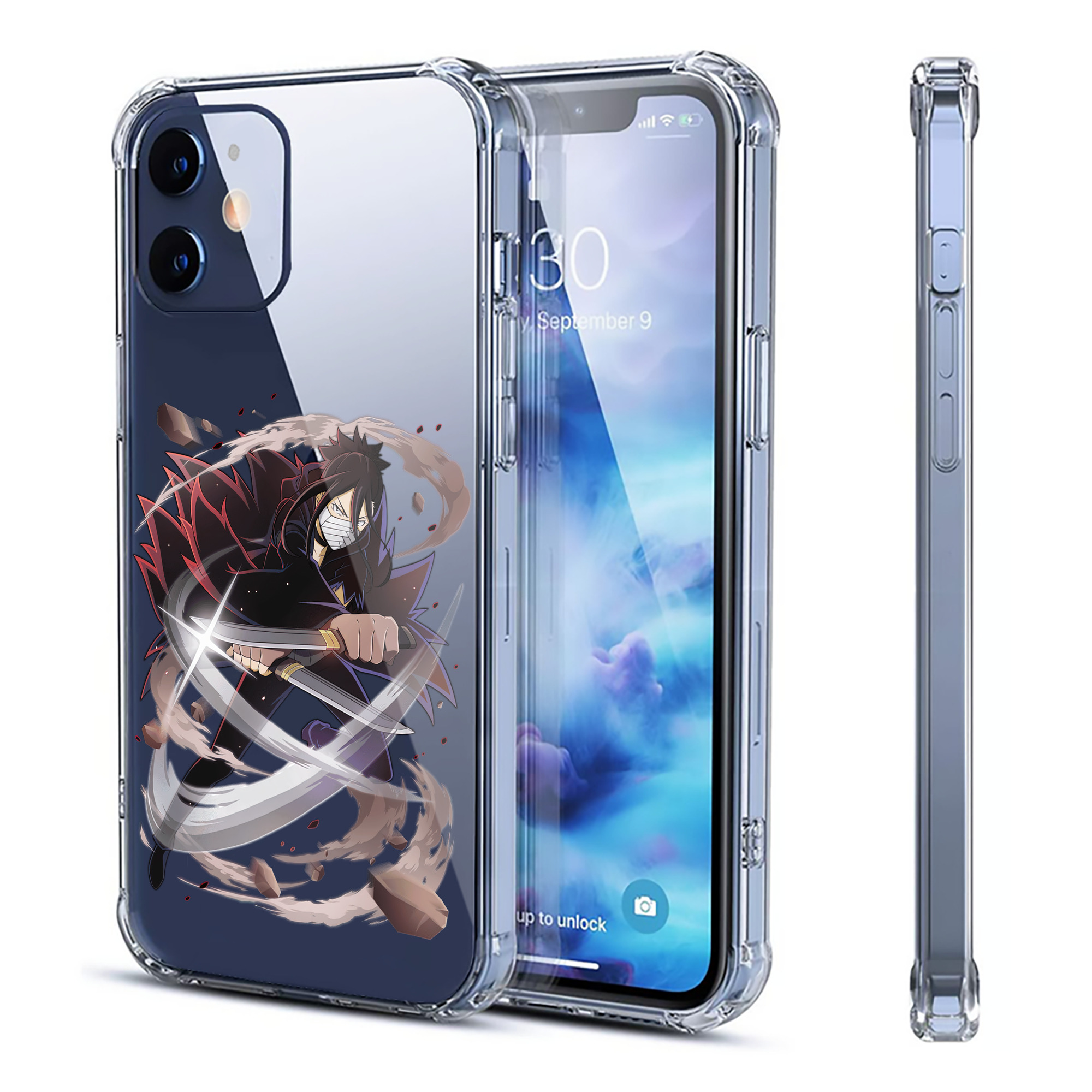 （画像用） 文豪ストレイドッグス Bungo Stray Dogs 【iPhone 12シリーズ対応】透明スマホケース（クリアソフトケース）